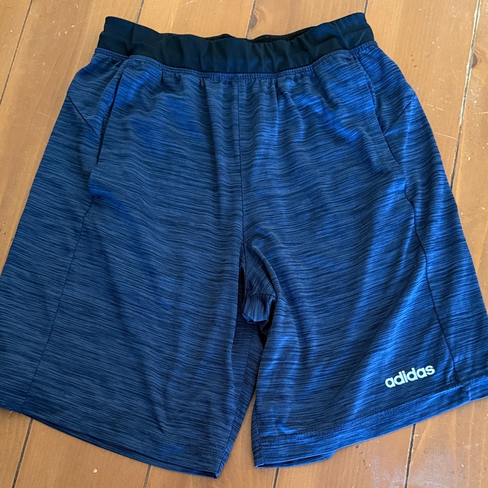 Adidas Men's Navy Athletic Shorts